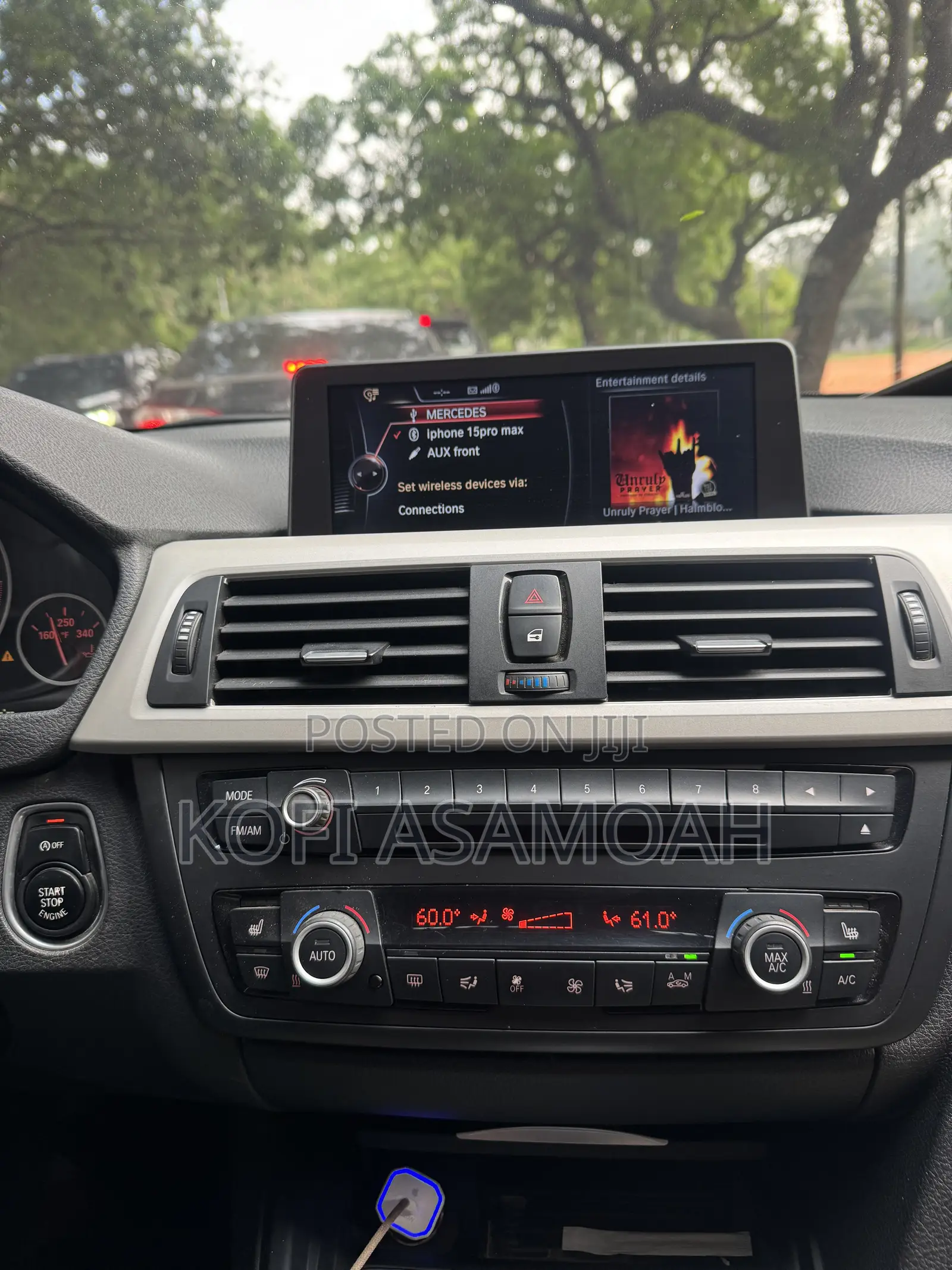 BMW 320i Sedan RWD 2015 Blue