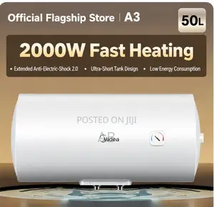 Midea Flagship 50 Liter Compact Storage Water Heater (Model A3)