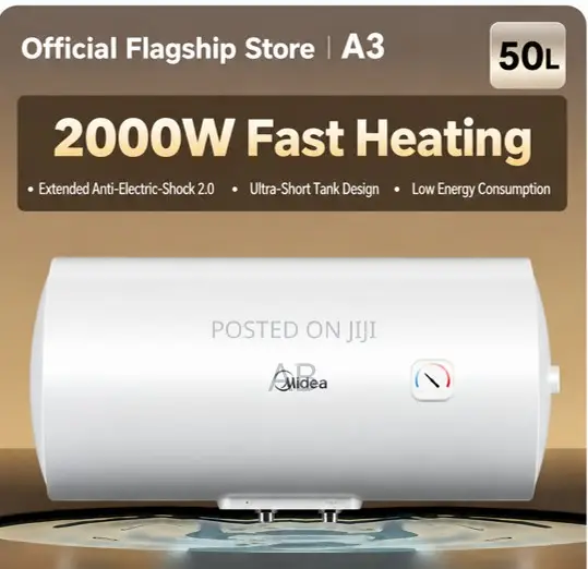 Midea Flagship 50 Liter Compact Storage Water Heater (Model A3)