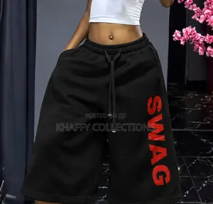 Unisex Baggy Sweatp Short Below Knee Jorts