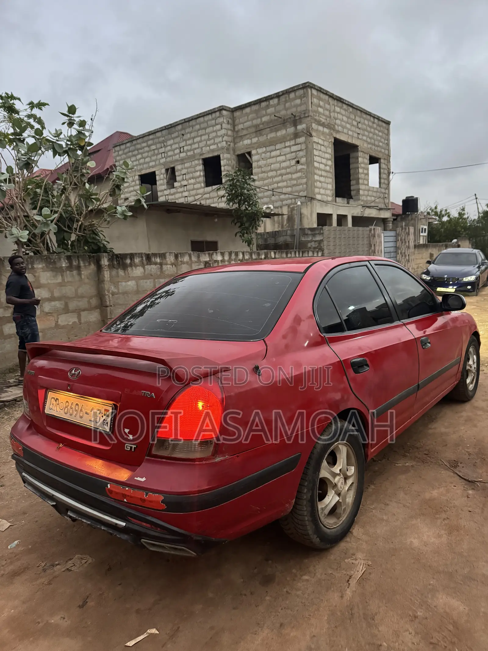 Hyundai Elantra GLS 2004 Red