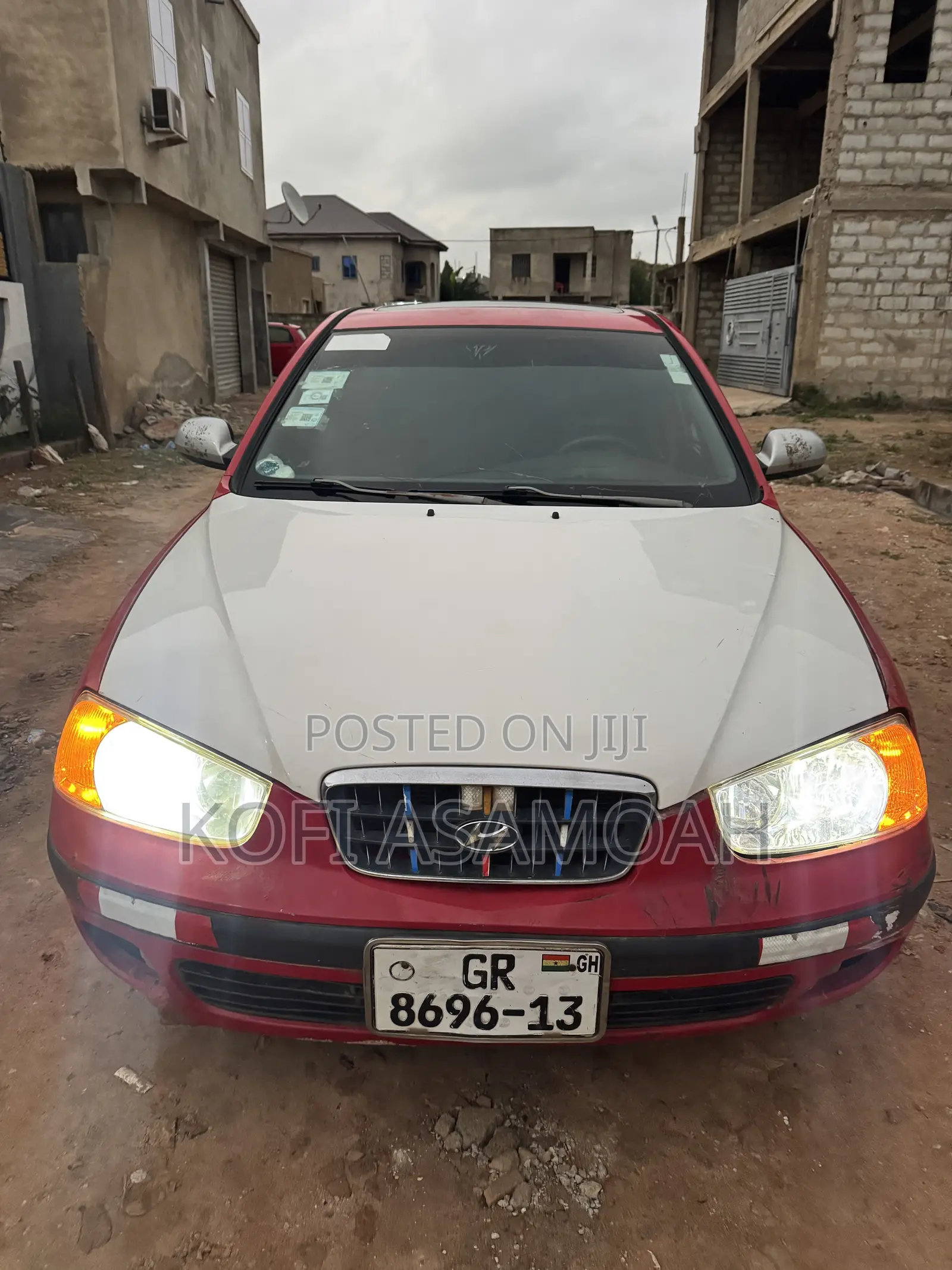 Hyundai Elantra GLS 2004 Red