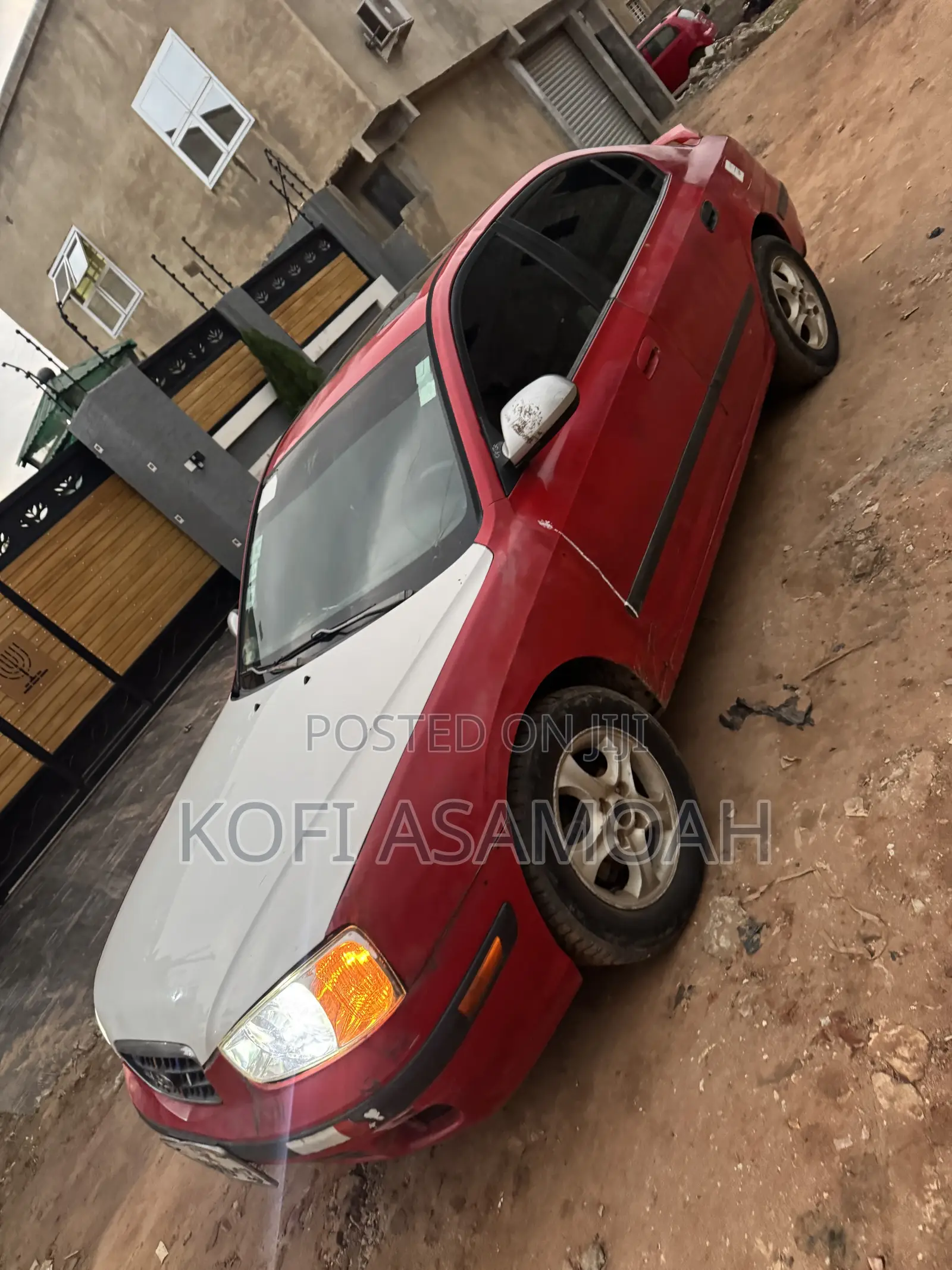 Hyundai Elantra GLS 2004 Red