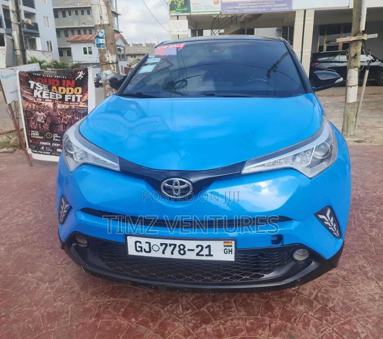 Toyota C-HR XLE Prermium FWD (2.0L 4cyl 2AM) 2018 Blue