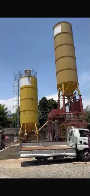 Awcement and Fly Ash Storage Siloe Batching Plant