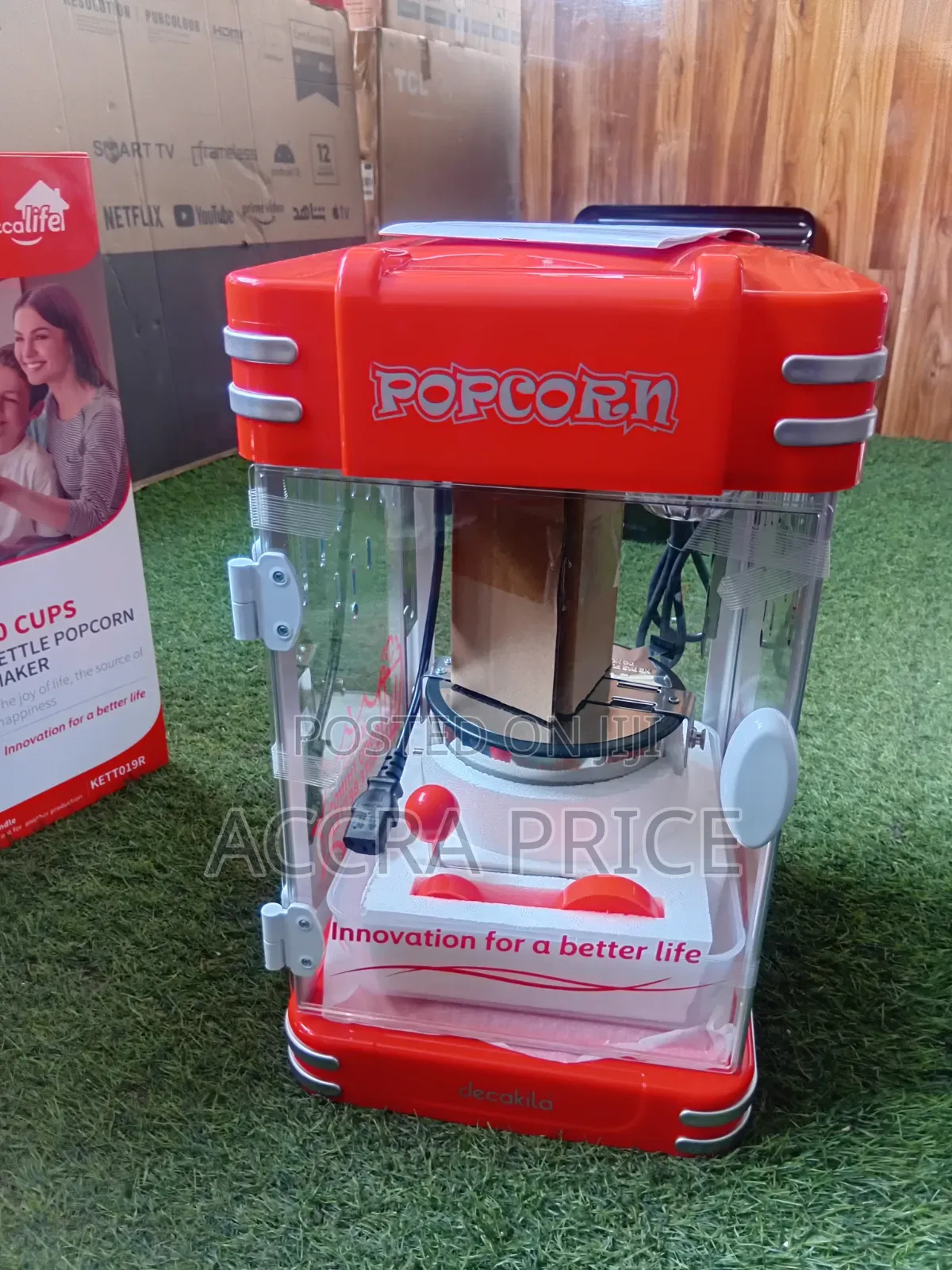 Decakila 10 Cups Electric Popcorn Maker