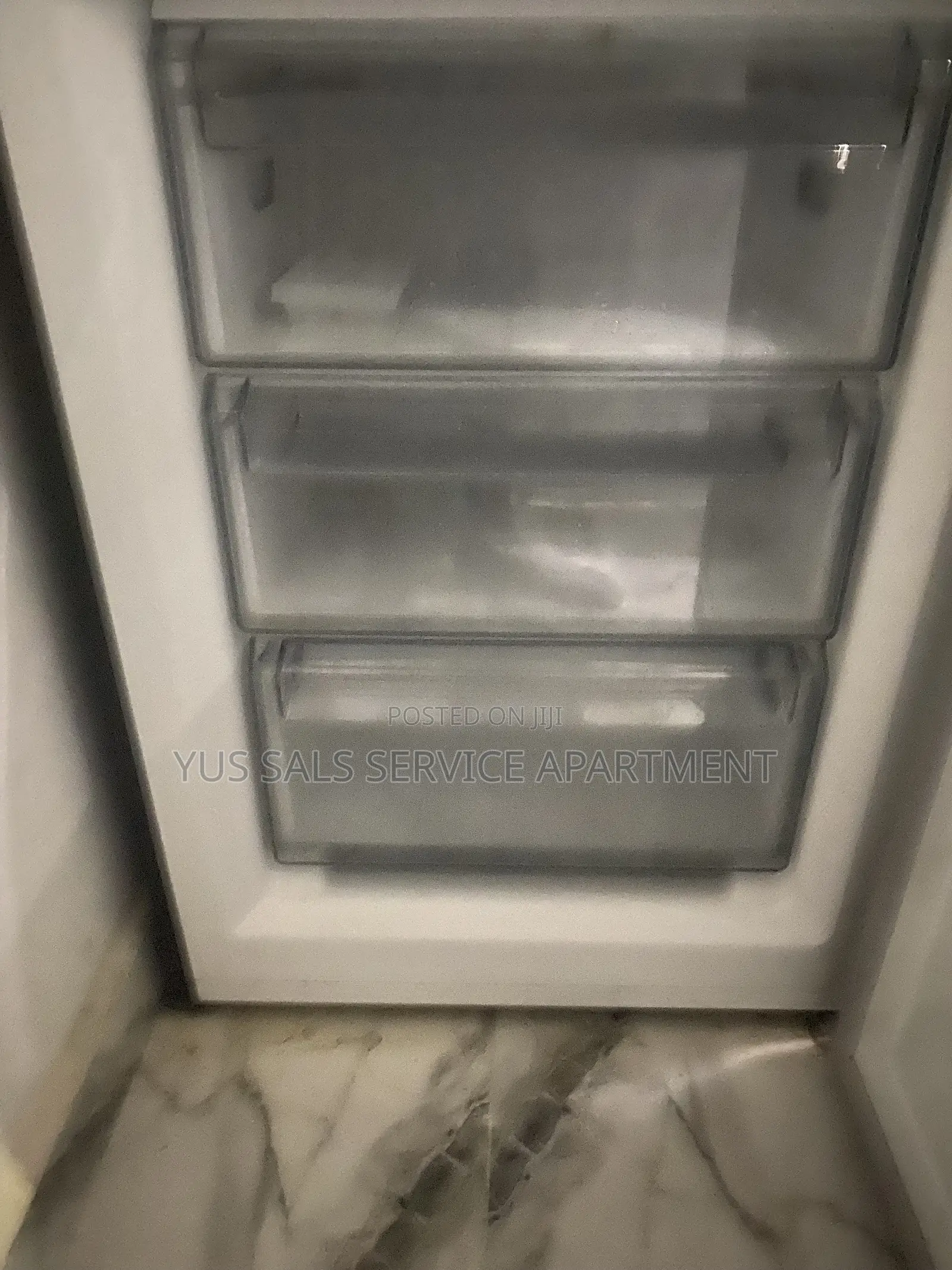 Legacy 311L Black Mirror Glass Water Dispenser Fridge(Black)
