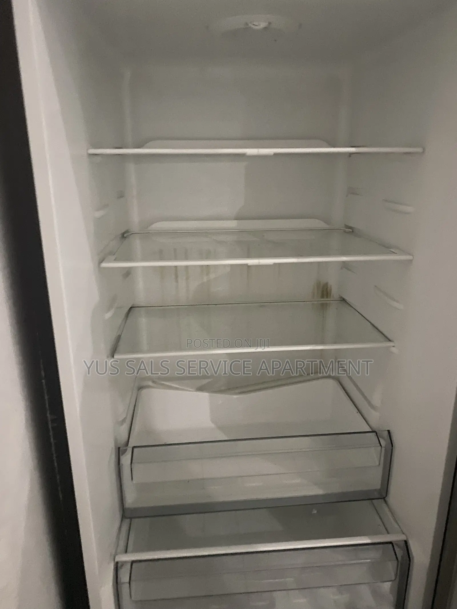 Legacy 311L Black Mirror Glass Water Dispenser Fridge(Black)