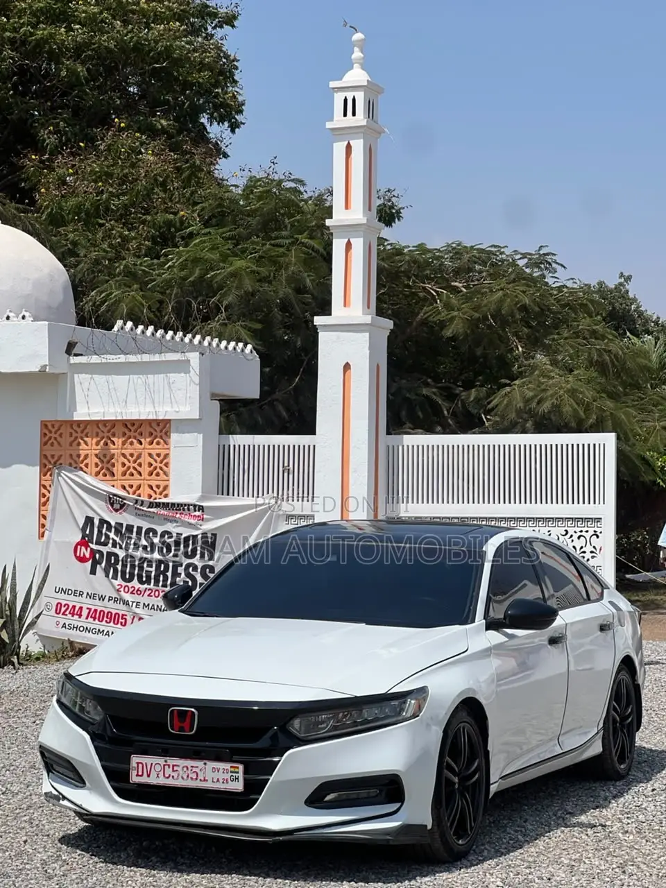 Honda Accord EX 2018 White