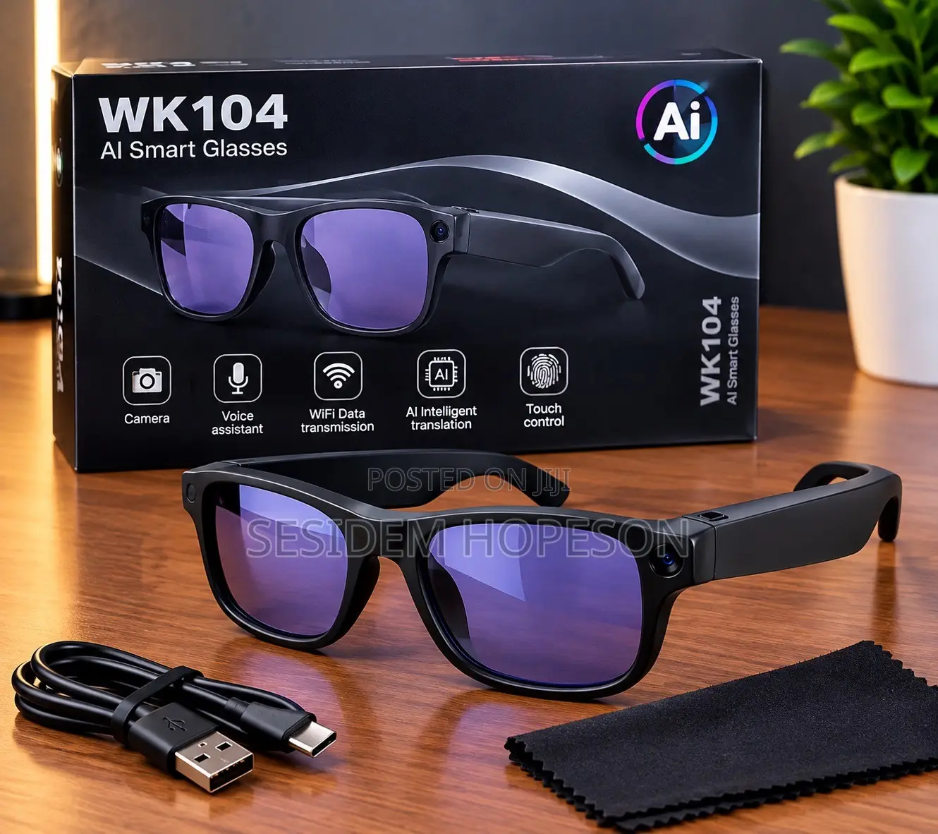 WK106 AI Smart Glasses