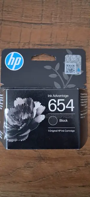HP 654 Black Original Ink Advantage Cartridge