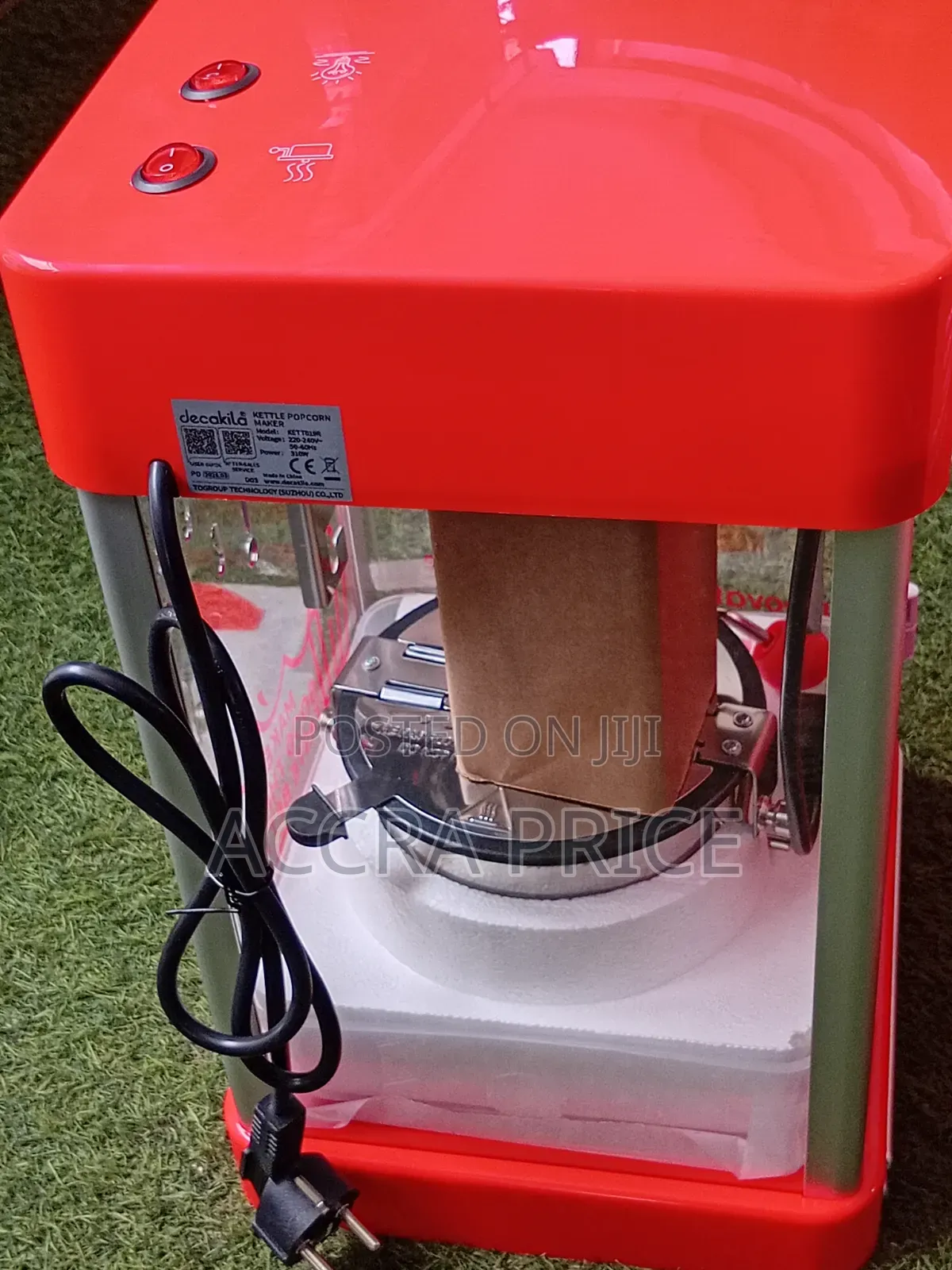 10 Cup Kettle Popcorn Maker- Innovative for a Better Life