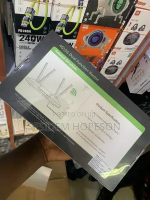 Mikoy 4g/5g Dual Function Wi-Fi 6 Router.