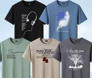 Men's Fashion Graphic Print T-Shirts