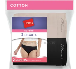 Hanes Women's P2 Cotton Panties - 2 Pack, S,M,L Sizes