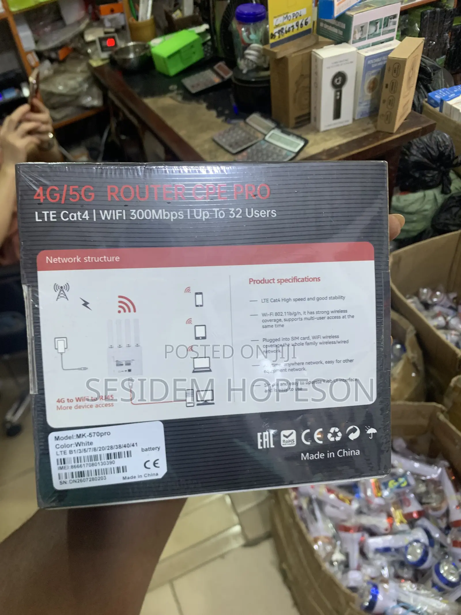 Mikoy 4g/5g Smart CPE High Speed Indoor Router