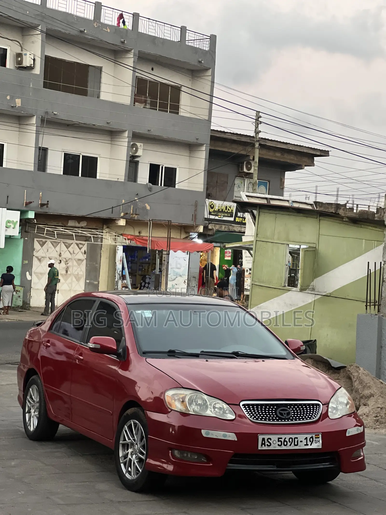 Toyota Corolla 2009 Red
