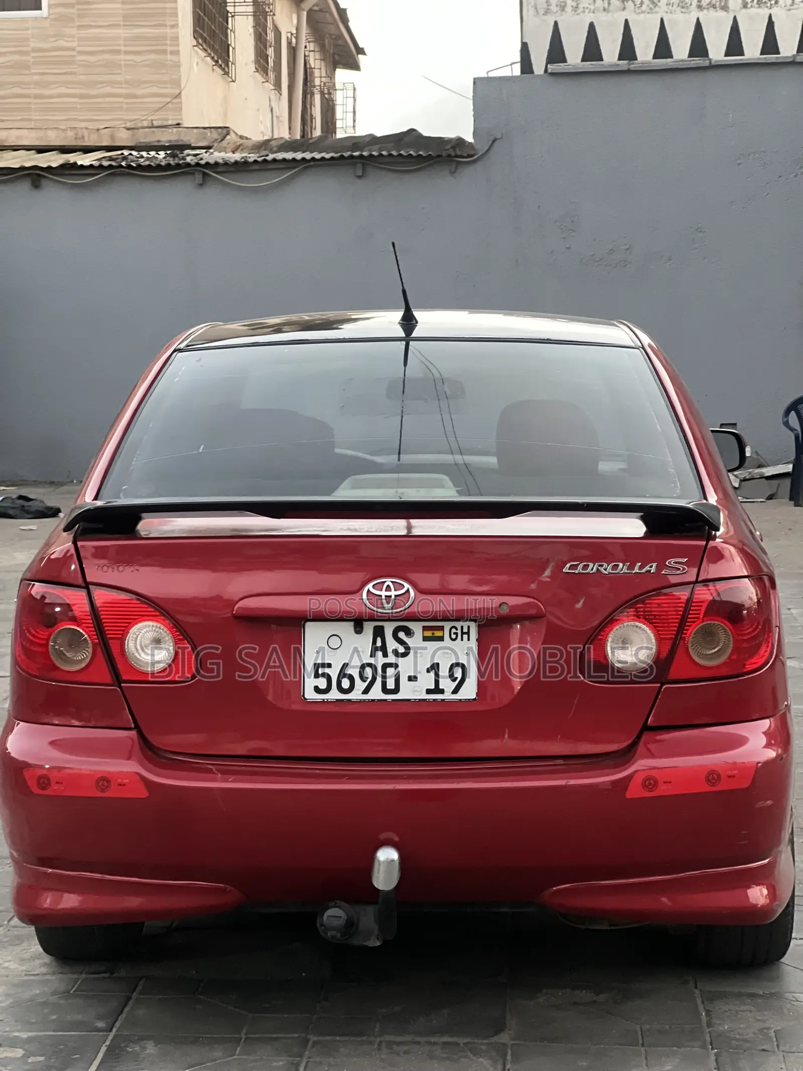 Toyota Corolla 2009 Red