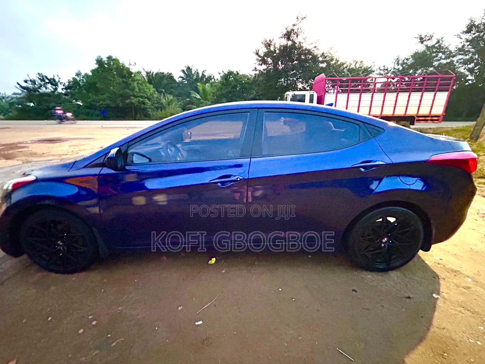 Hyundai Elantra 2013 Blue
