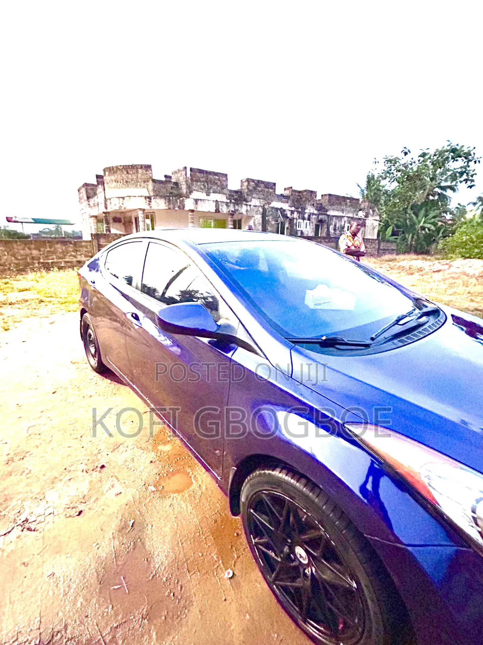 Hyundai Elantra 2013 Blue