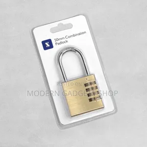 4-Digit Combination Padlock – Keyless Security Lock.