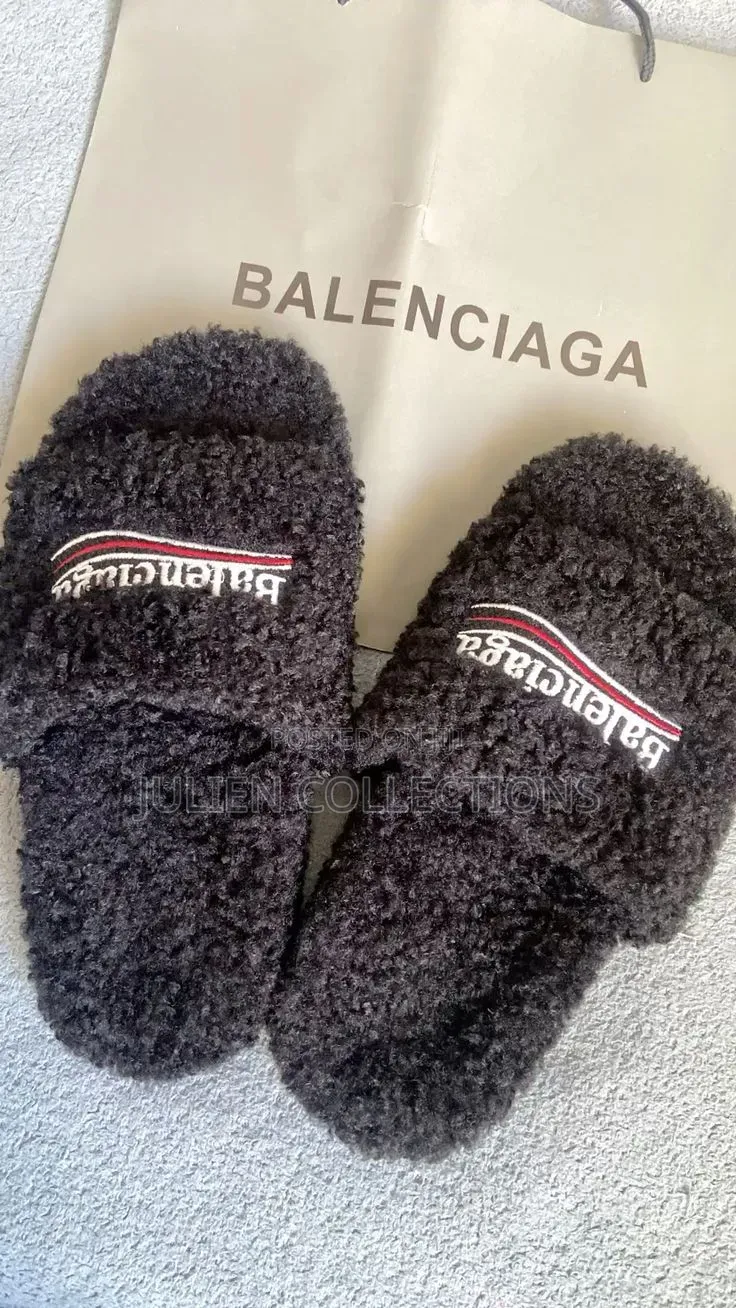 Balenciaga Furry Slide Colors