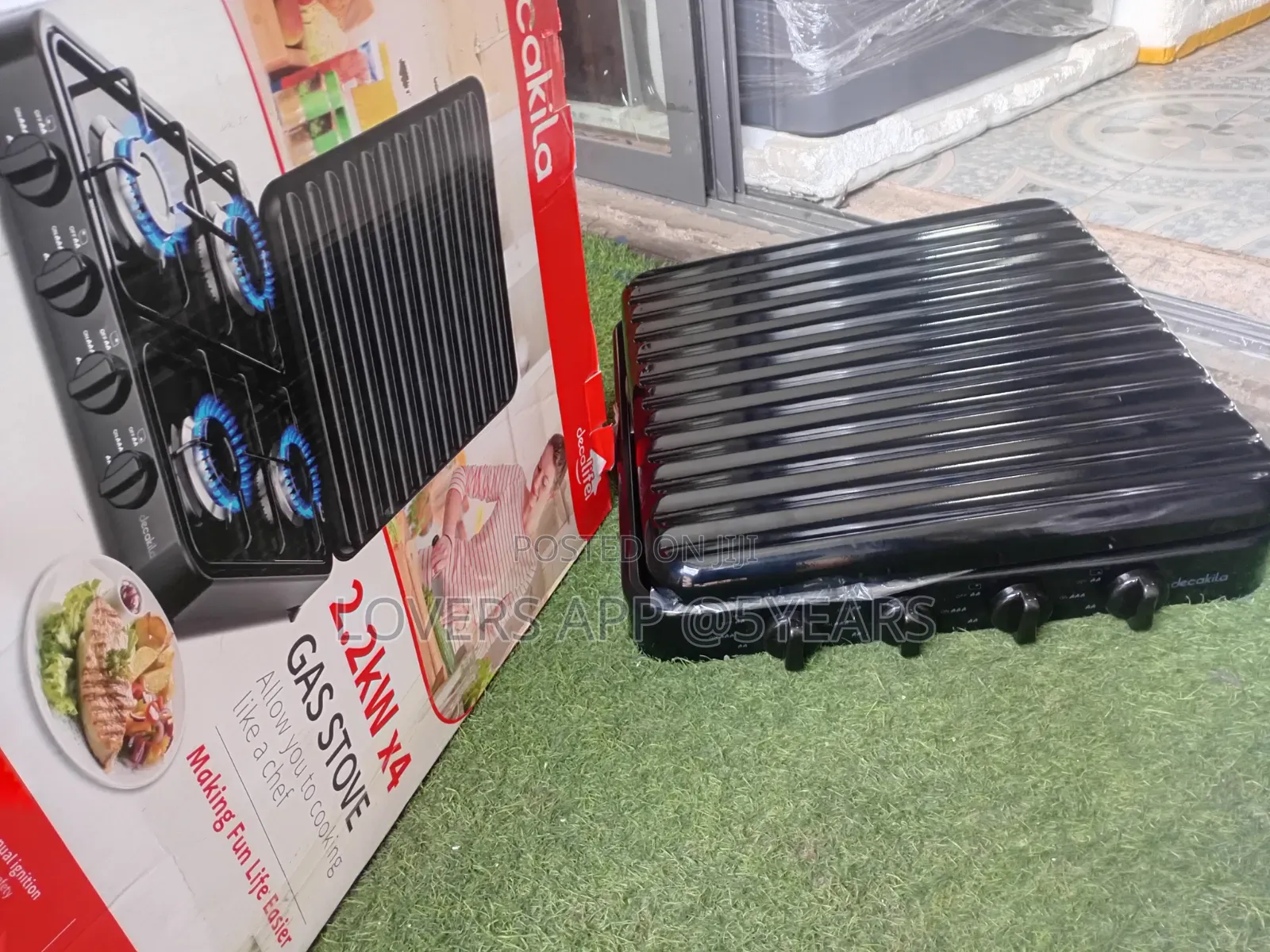 Efficient and Stylish Gas Stove Non Slip Footpad Gas Stove