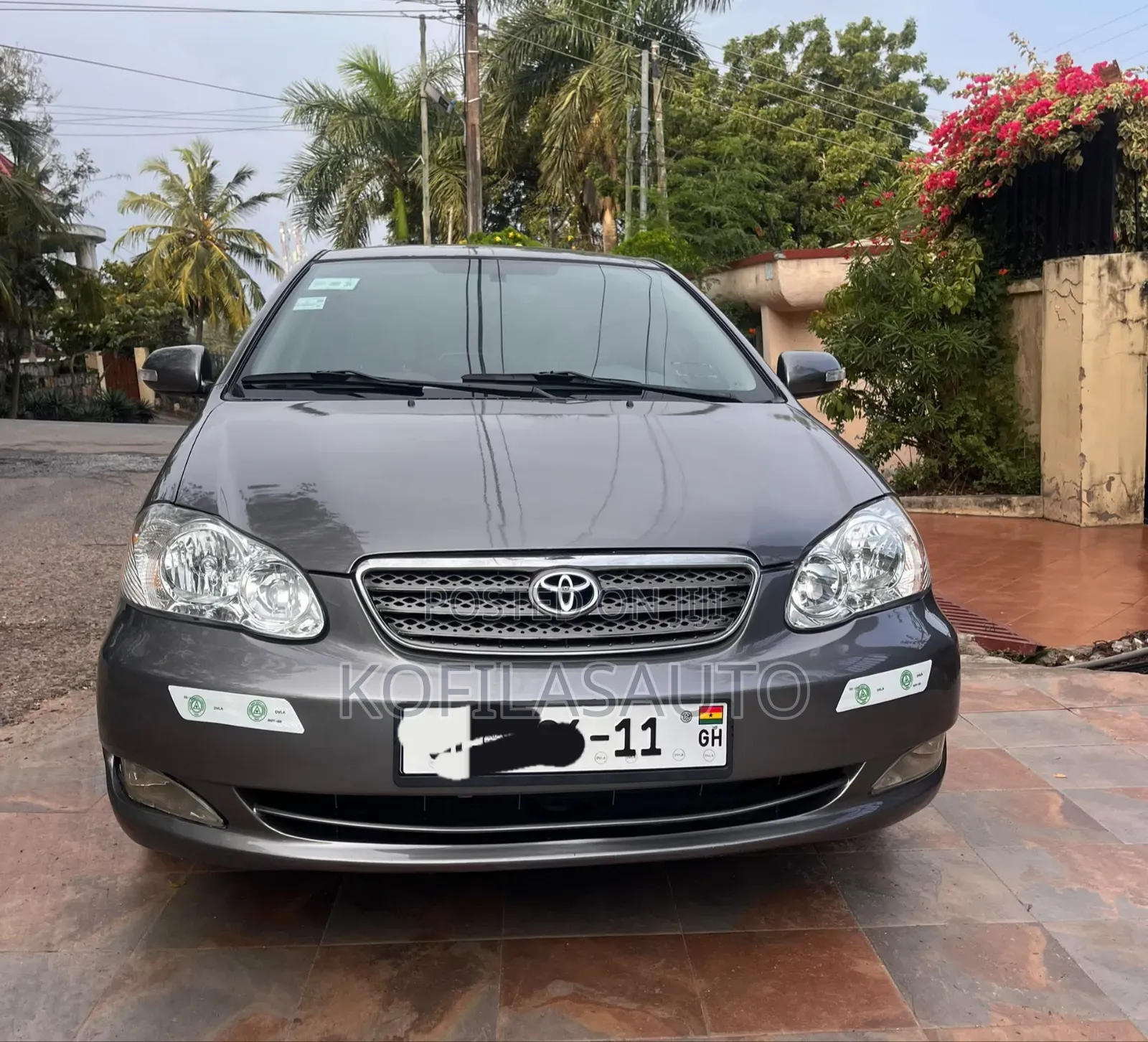 Toyota Corolla 2007 Gray