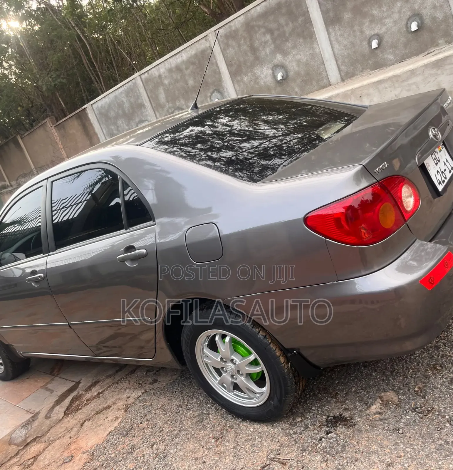 Toyota Corolla 2007 Gray