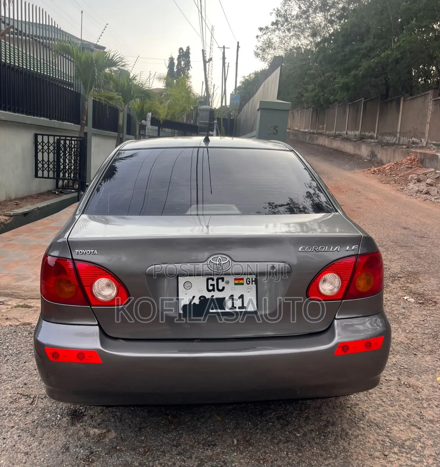 Toyota Corolla 2007 Gray