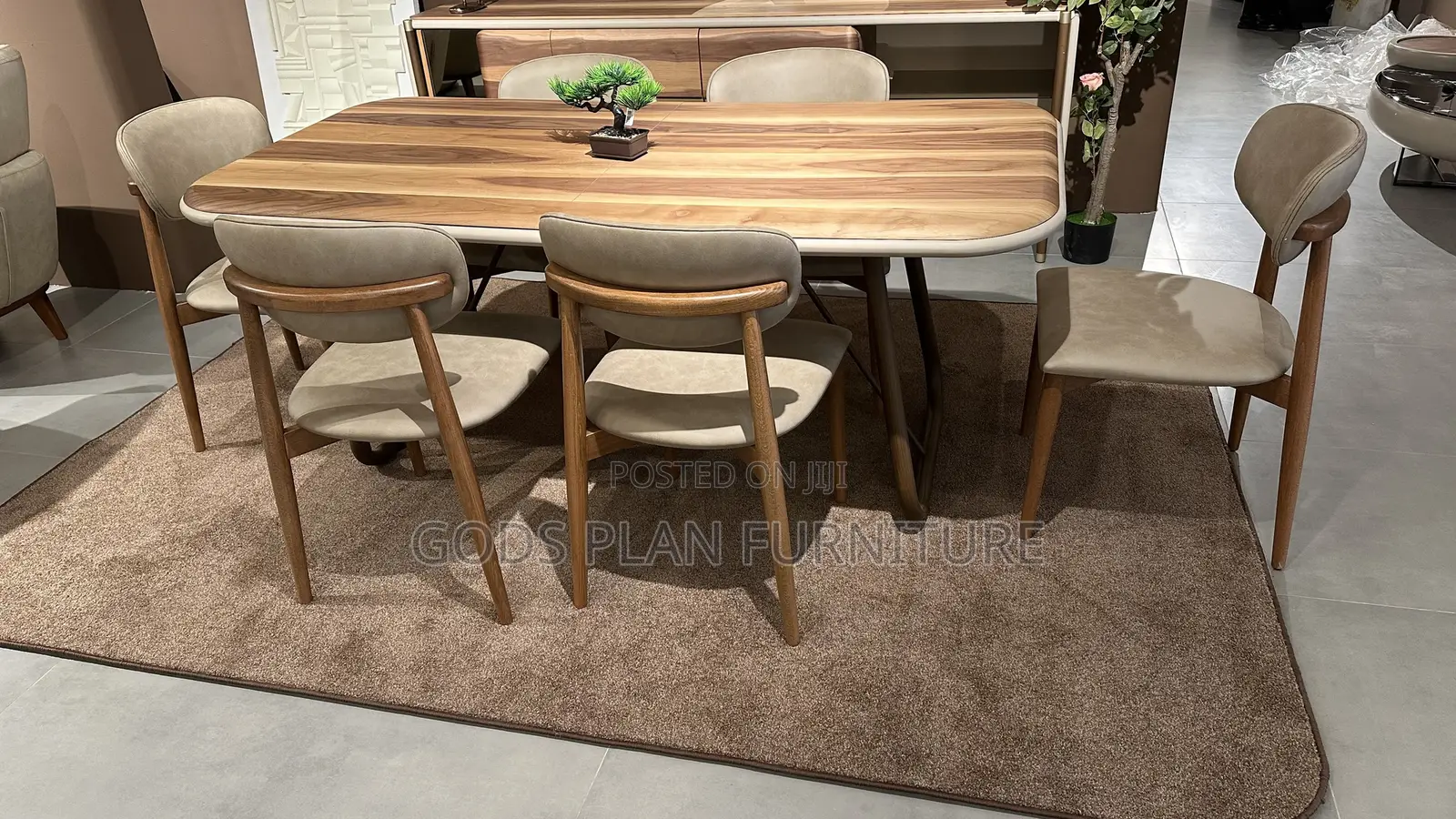 Luxury Dining Set With Console ( Ba. F.)