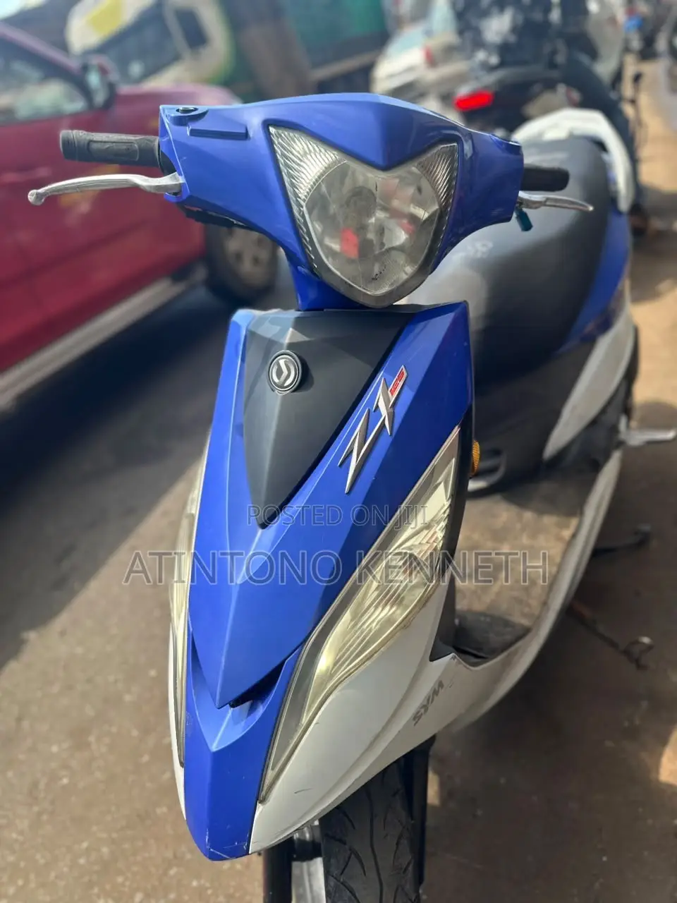 SYM Fnx 125 2018 Blue