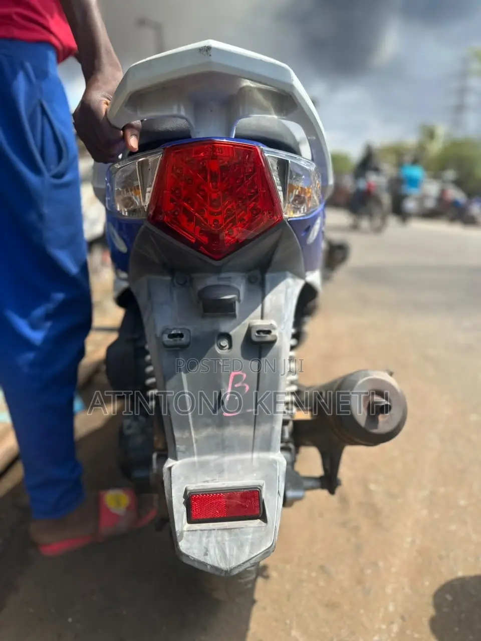 SYM Fnx 125 2018 Blue