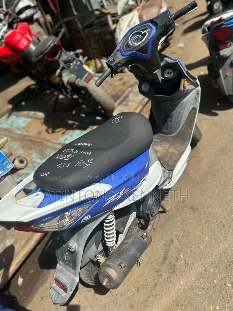 SYM Fnx 125 2018 Blue