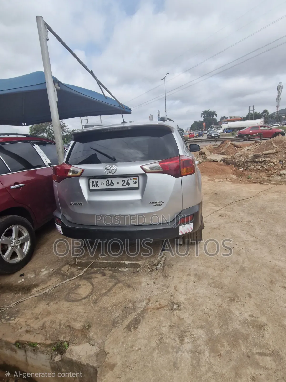 Toyota RAV4 Limited 4dr SUV AWD (2.5L 4cyl 6A) 2015 Gray