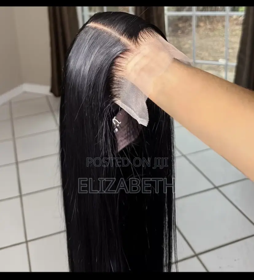 Frontal 30inchs High Quality Blend Straight Wigs