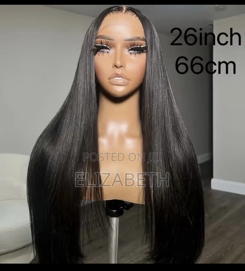 Frontal 30inchs High Quality Blend Straight Wigs