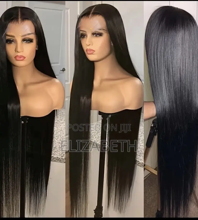 Frontal 30inchs High Quality Blend Straight Wigs