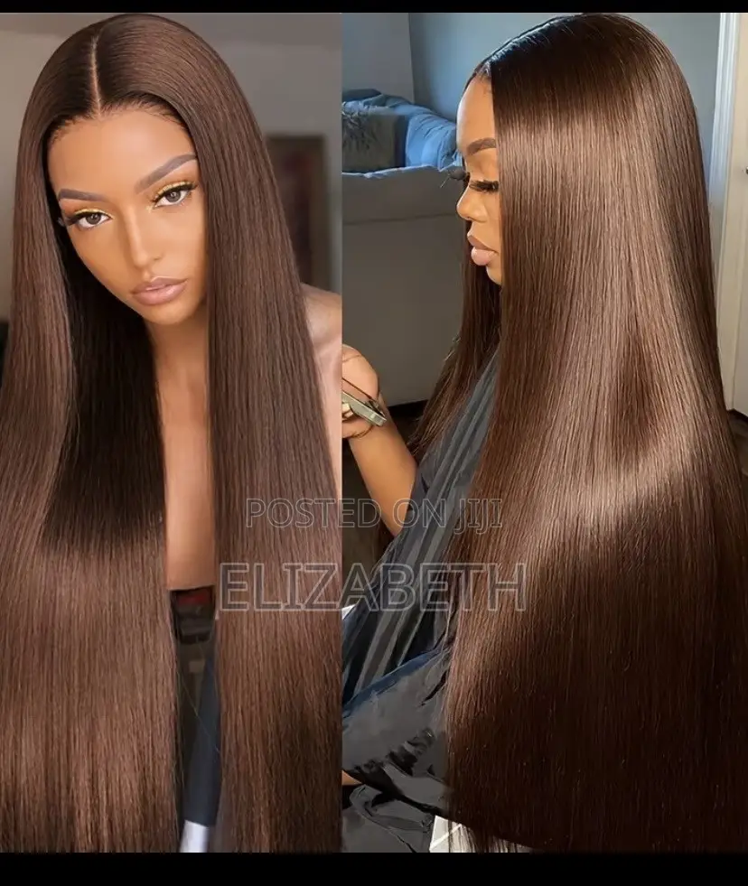 Frontal 30inchs High Quality Blend Straight Wigs