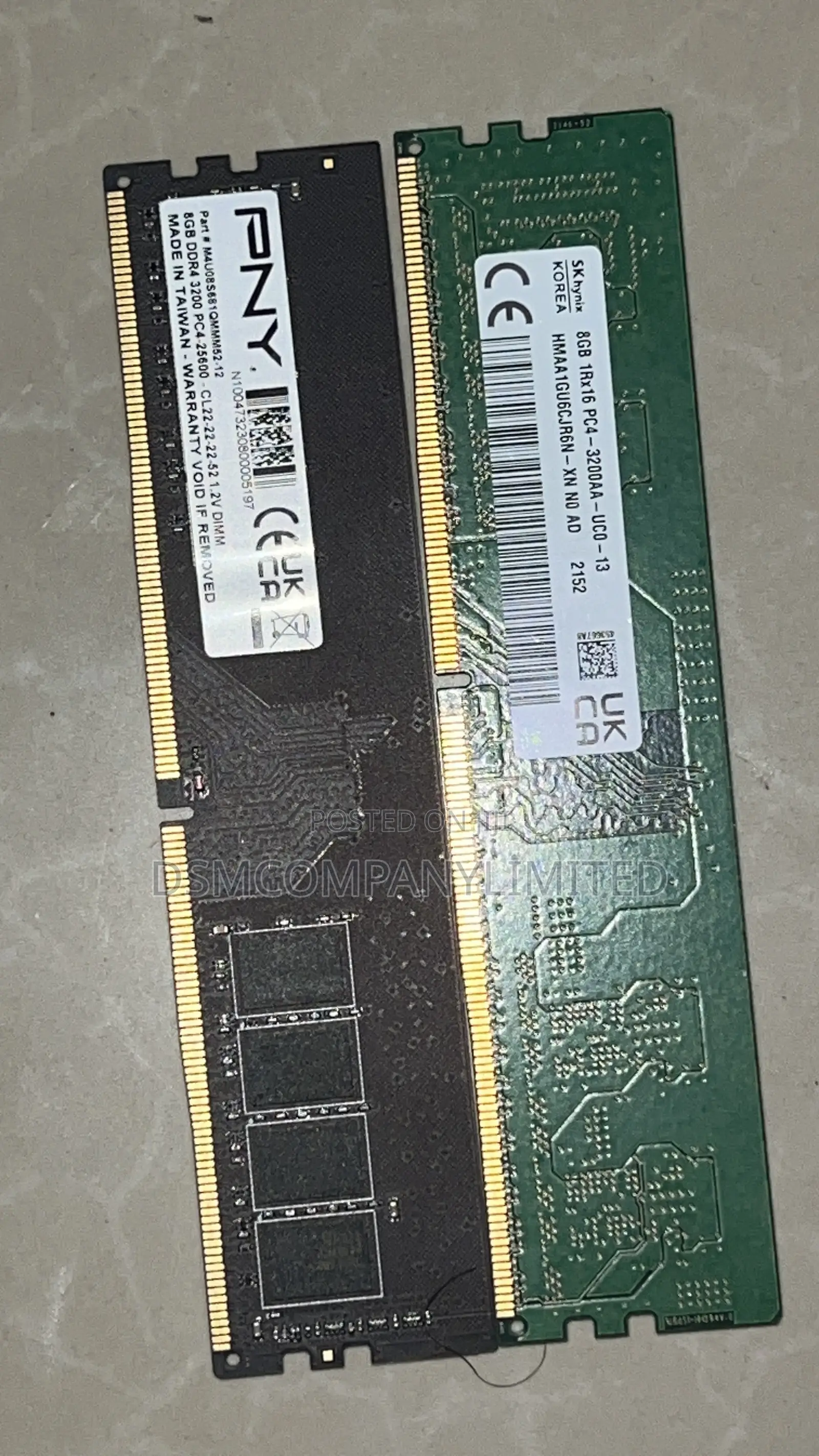 8gb Ddr4 3200a Desktop Memory