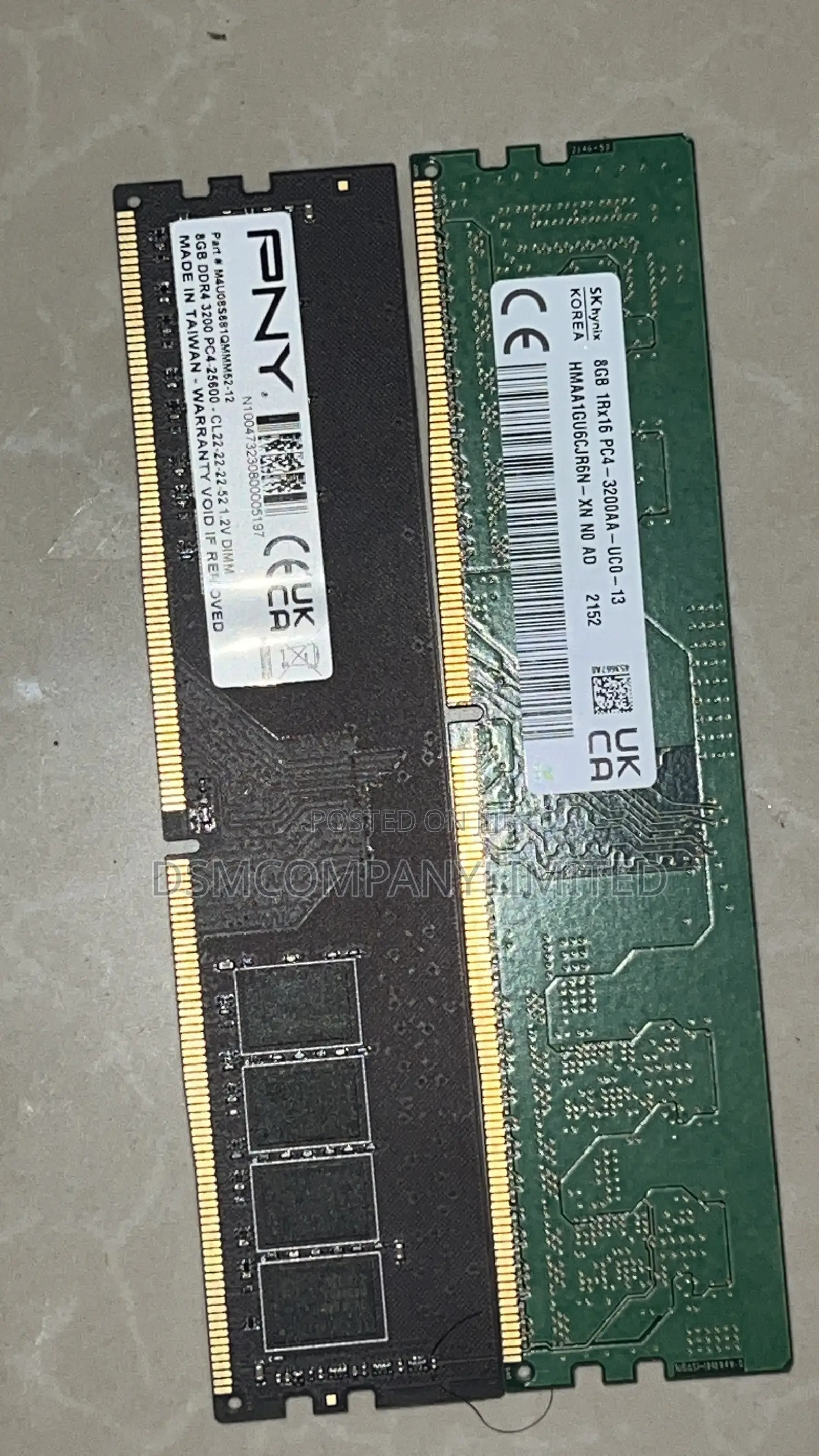 8gb Ddr4 3200a Desktop Memory