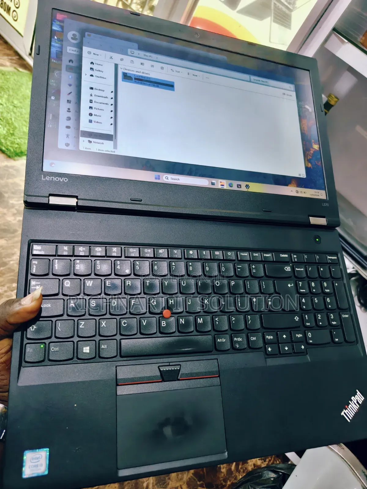 Laptop Lenovo ThinkPad L570 8GB Intel Core i3 SSD 128GB
