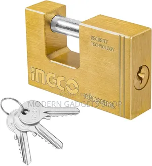 Ingco Industrial Heavy-Duty Padlock With Keys