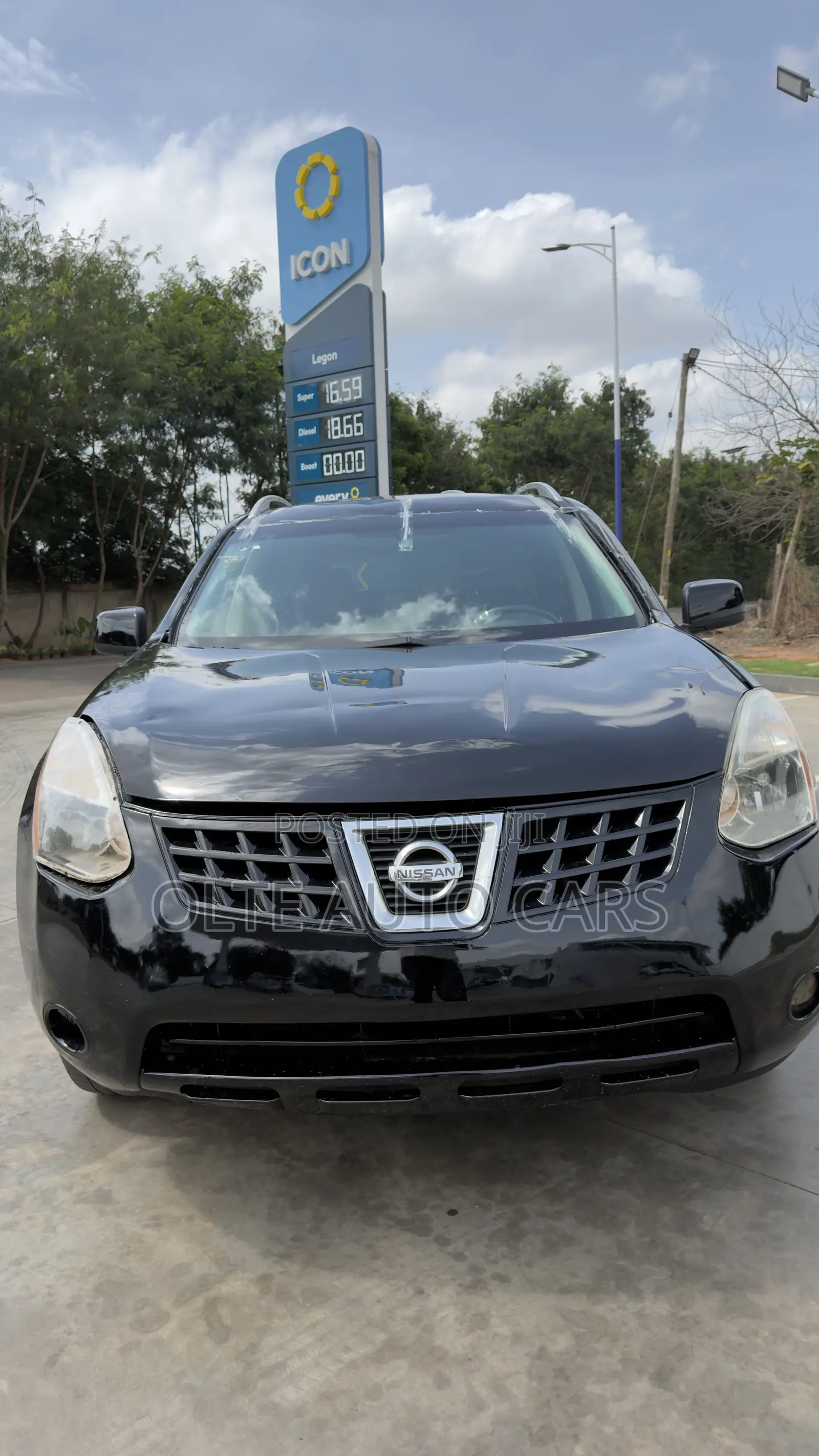 Nissan Rogue SL 4WD 2008 Black