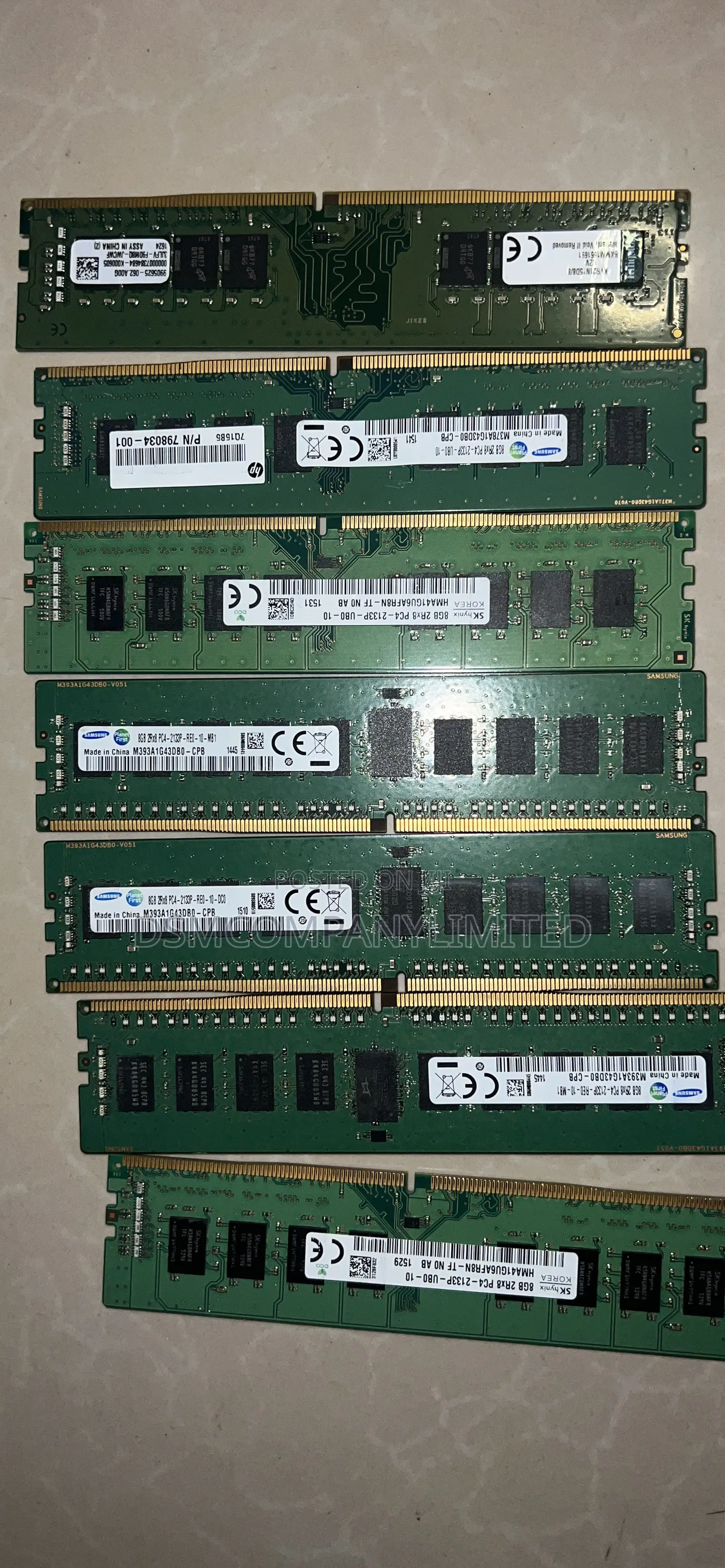 8GB DDR4 2133 Desktop Memeory