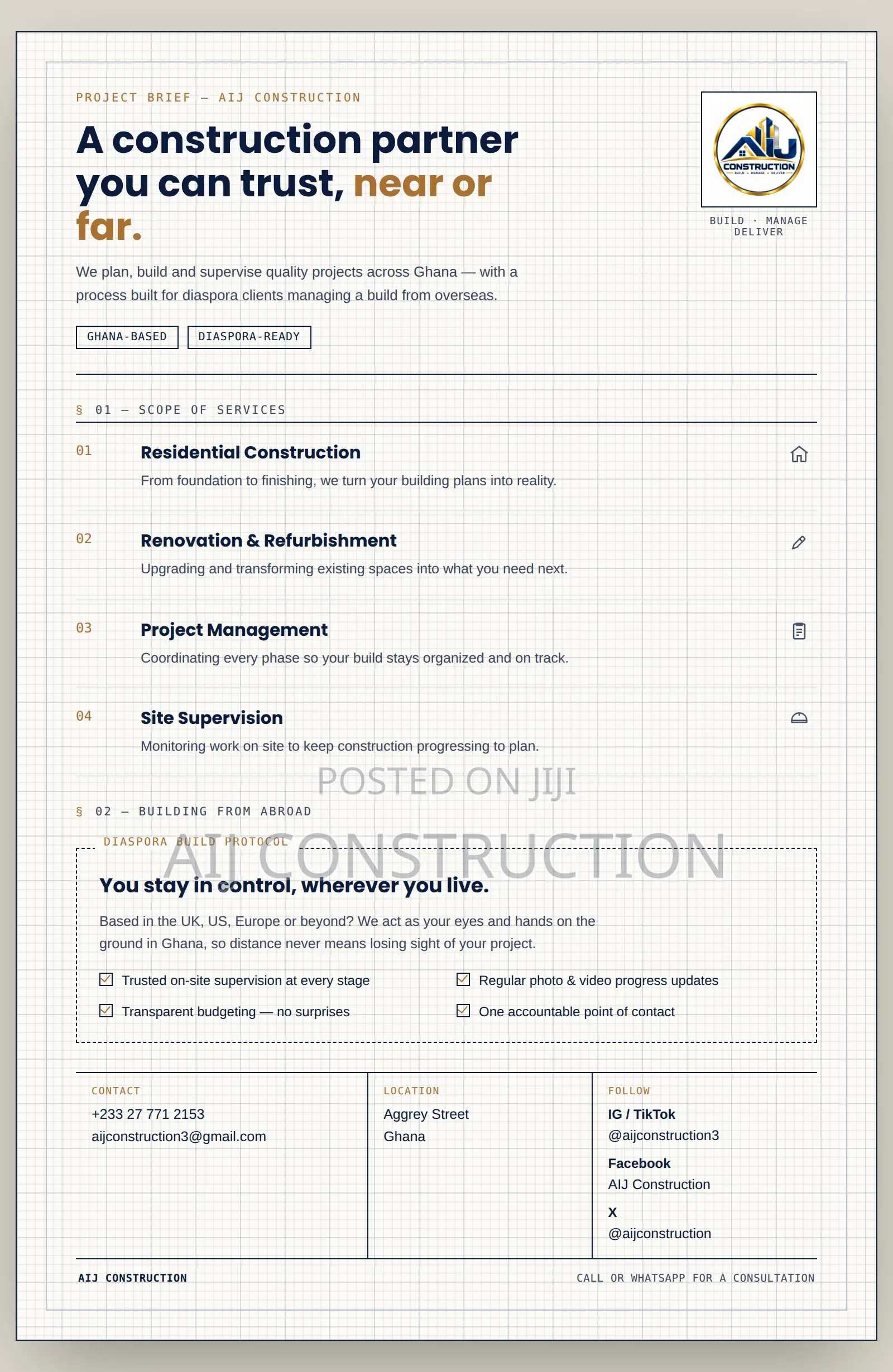 Building and Construction