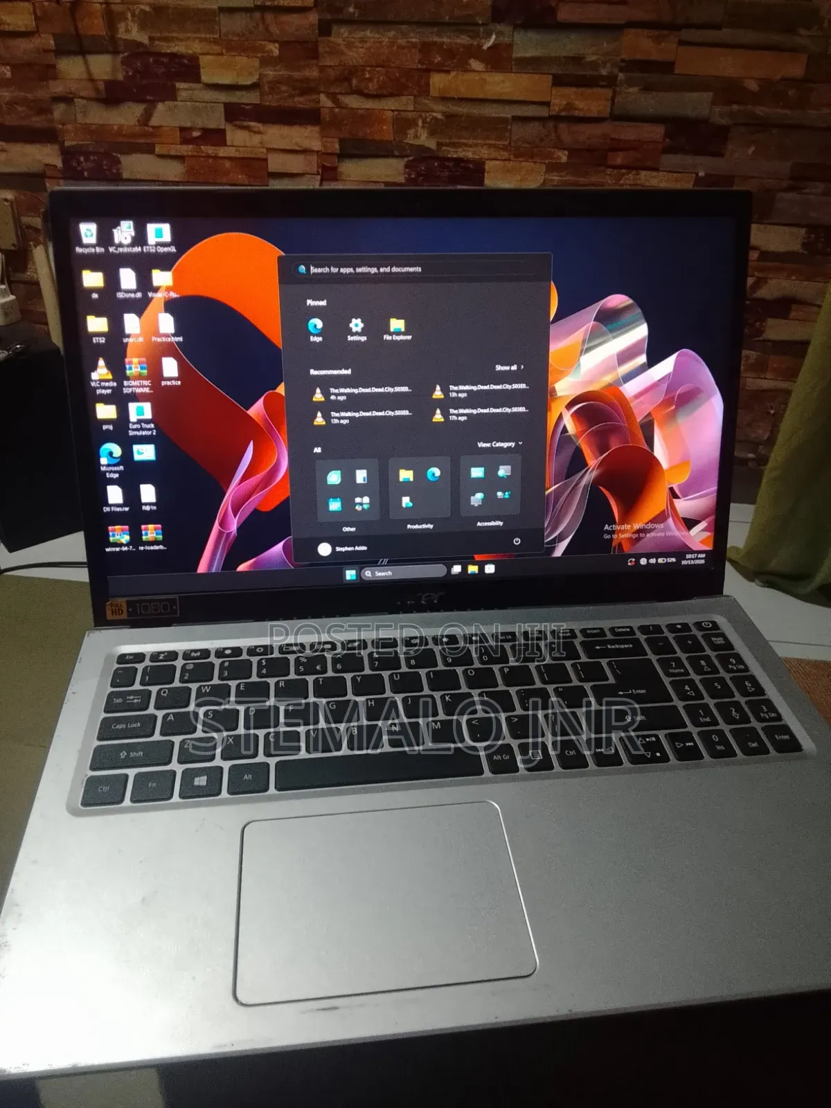 Laptop Acer Aspire 1 A115-31 4GB Intel Core i7 SSD 128GB