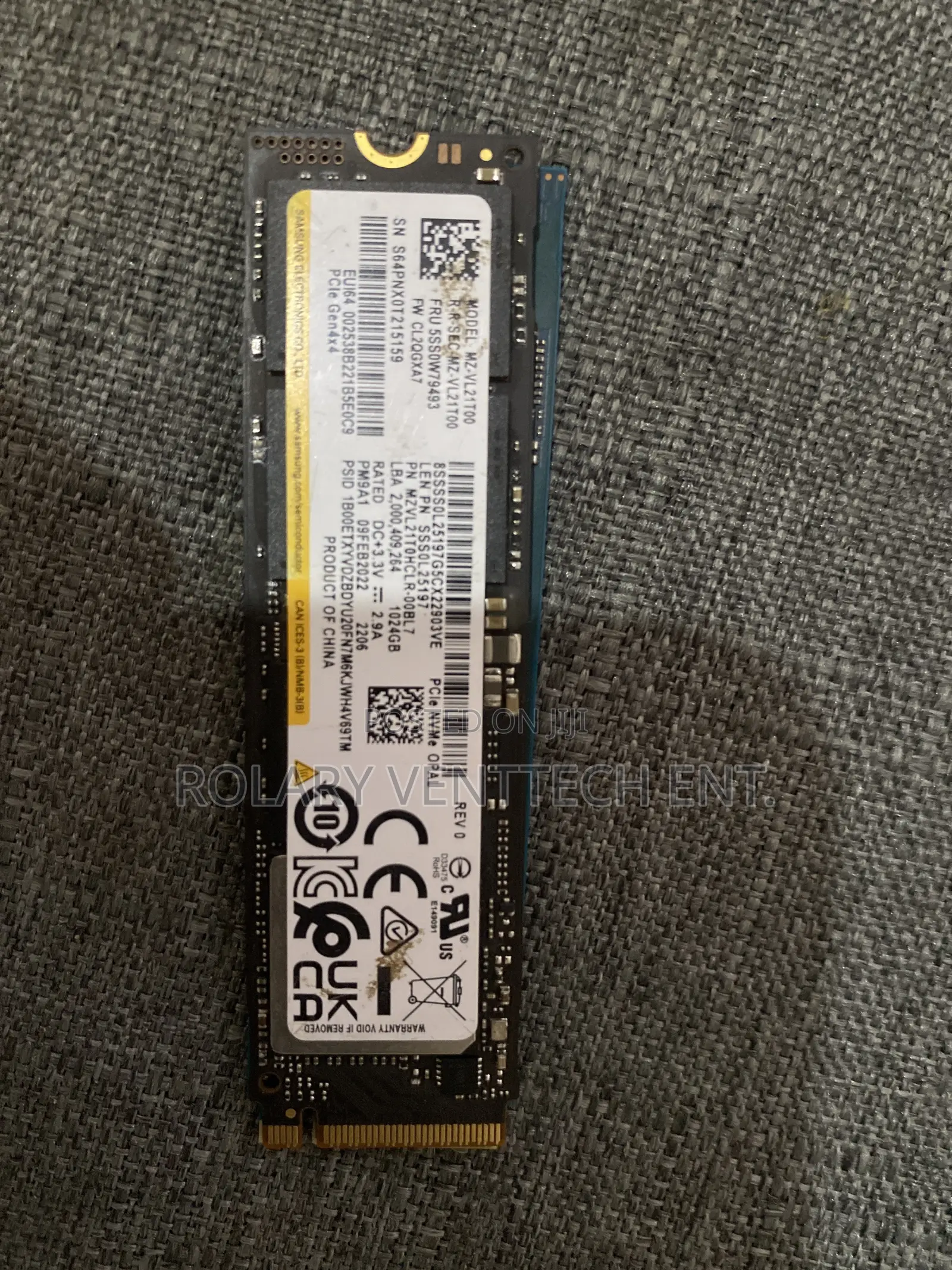 M.2/Nvme 1Tb