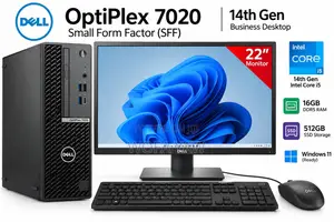 Desktop Computer Dell Optiplex 7020 SFF 16GB Intel Core i5 SSD 512GB