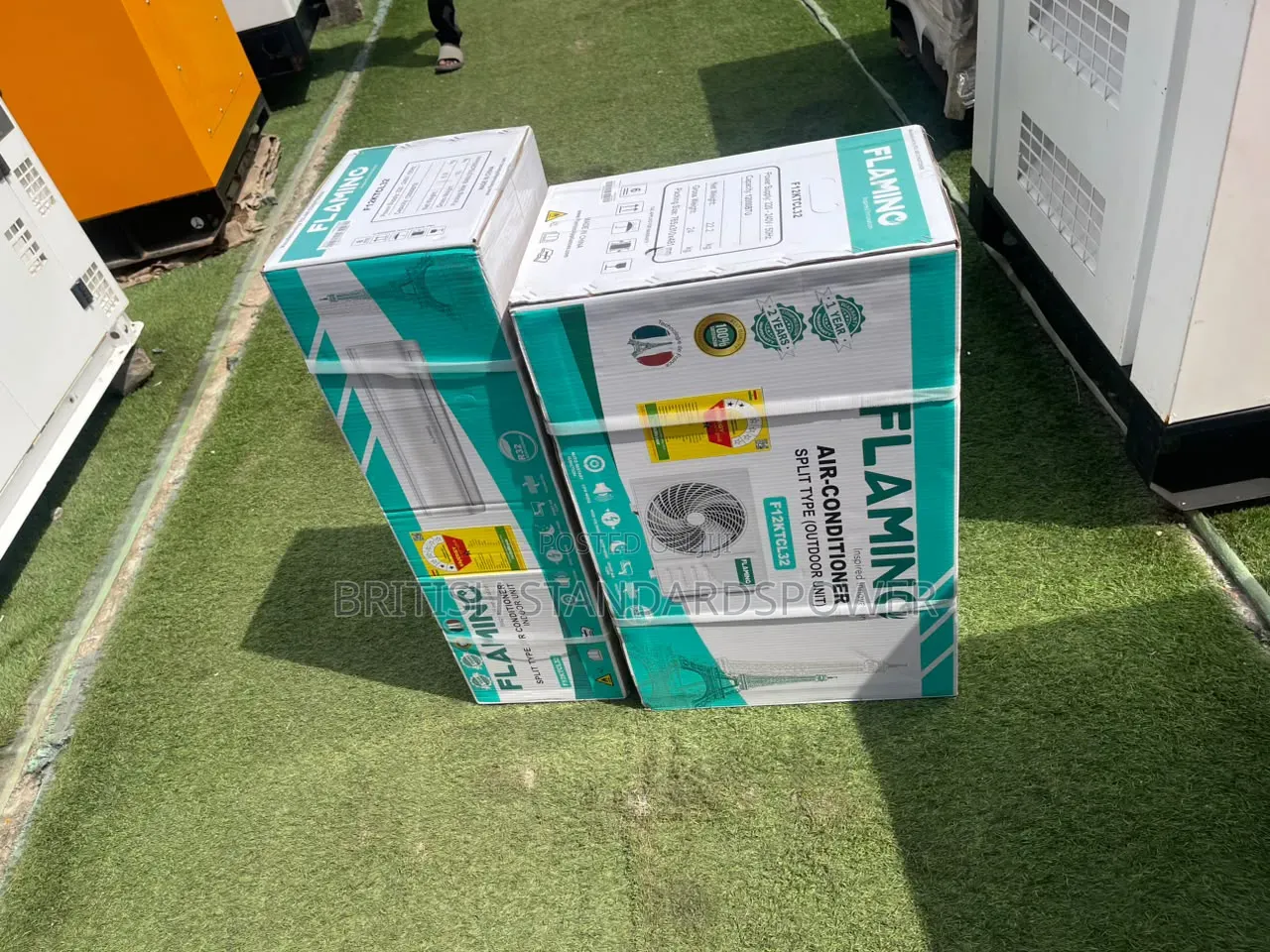 Flamino 1.5hp Split With Indoor and Outdoor Unit